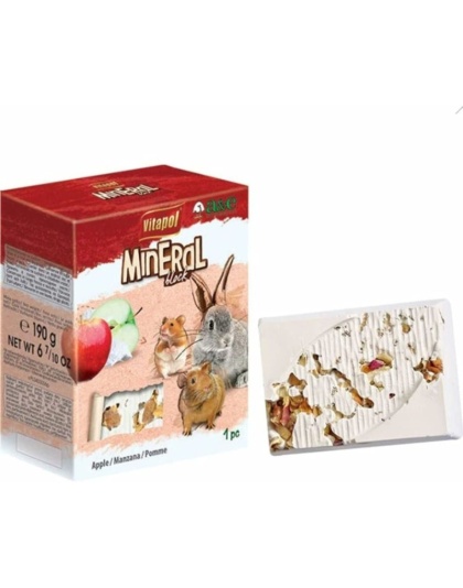 AE Cage Company Apple Flavored Mineral Block Large - 1 count