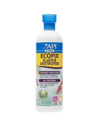 API Pond Ecofix Sludge Destroyer - 16 oz (Treats 4,000 Gallons)