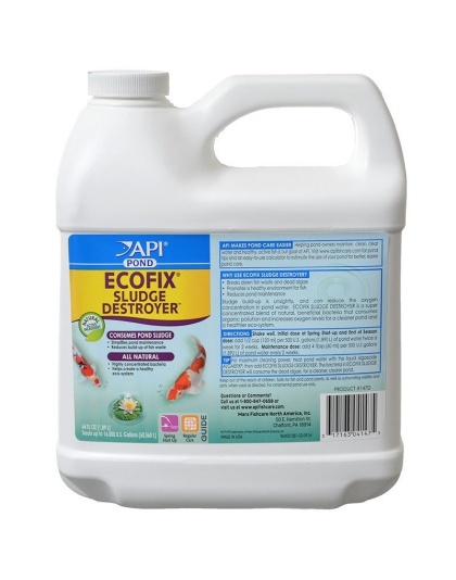 API Pond Ecofix Sludge Destroyer - 64 oz (Treats 16,000 Gallons)