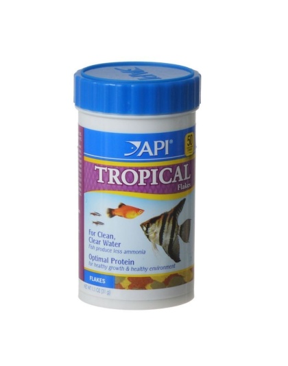 API Tropical Premium Flake Food - 1.1 oz