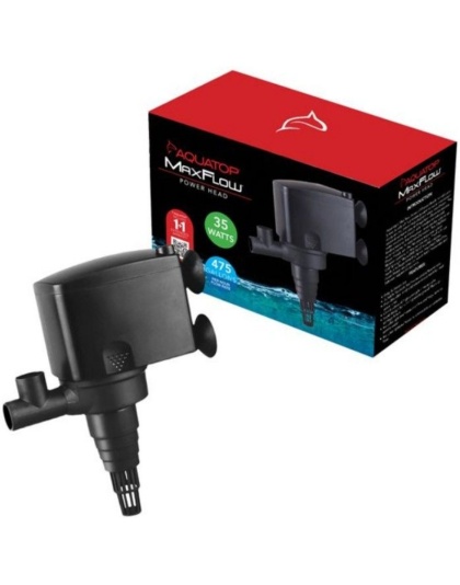 Aquatop Max Flow Power Head Aquarium Pump - 475 GPH