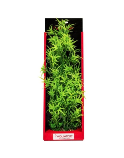 Aquatop Vibrant Garden Aquarium Plant Green - 16" tall