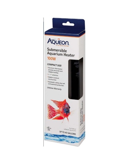 Aqueon Submersible Aquarium Heater - 100 Watt