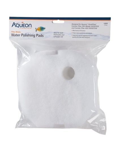 Aqueon Water Polishing Pads - Large - 2 Count