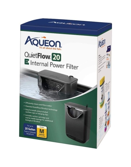 Aqueon Quietflow E Internal Power Filter - 20 Gallons