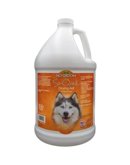 Bio Groom So-Quick Drying Aid Grooming Spray - 1 gallon