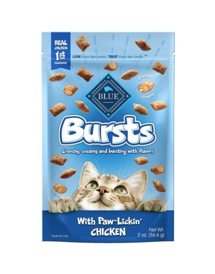 Blue Buffalo Bursts Cat Treats Paw-Lickin' Chicken - 2 oz