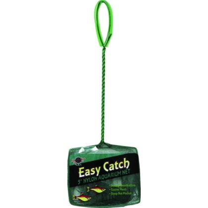 Blue Ribbon Pet Easy Catch Coarse Nylon Aquarium Net - 1 count (5"W Net)