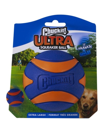 Chuckit Ultra Squeaker Ball Dog Toy - X-Large - 1 count