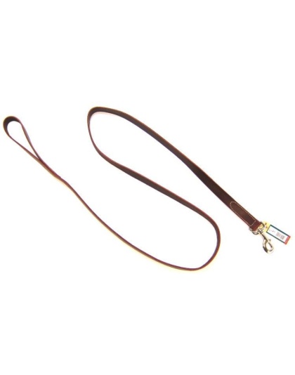 Circle T Latigo Leather Lead - 6' Long x 1" Wide