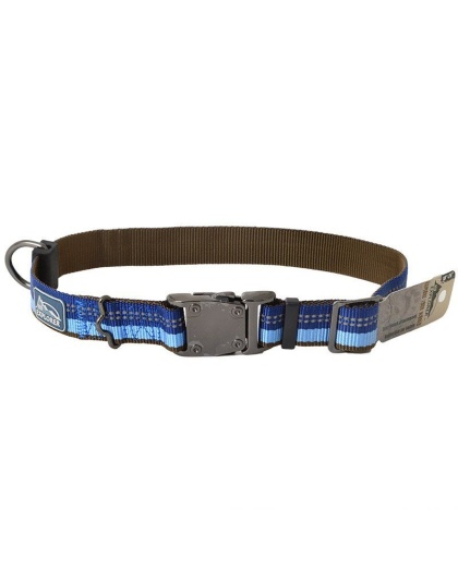 K9 Explorer Sapphire Reflective Adjustable Dog Collar - 18"-26" Long x 1" Wide