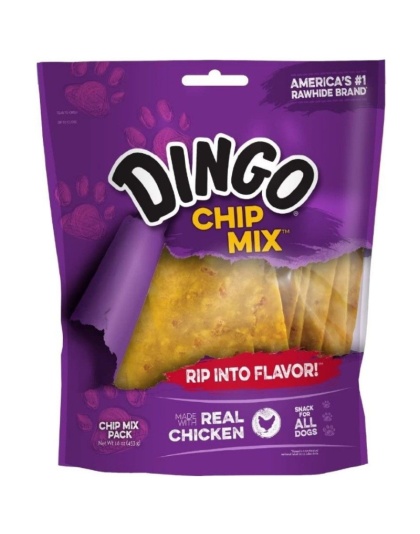 Dingo Chip Mix - Chicken in the Middle (No China Sourced Ingredients) - 16 oz