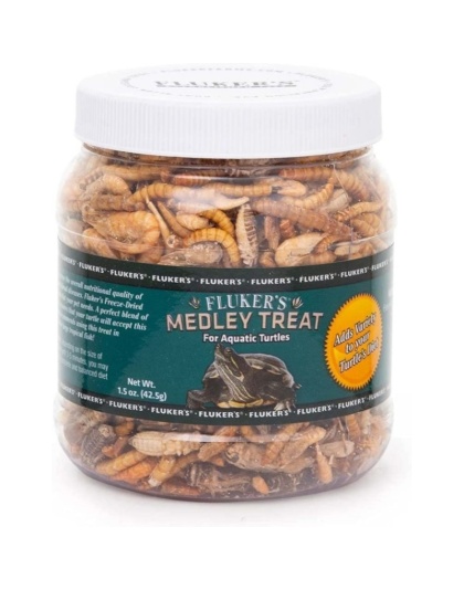 Flukers Medley Treat for Aquatic Turtles - 1.5 oz