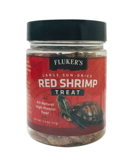 Flukers Sun-Dried Large Red Shrimp Treat - 0.6 oz