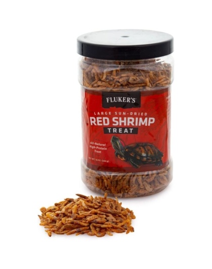 Flukers Sun-Dried Large Red Shrimp Treat - 10 oz