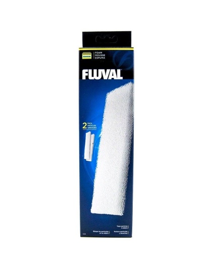 Fluval Filter Foam Block - For Fluval Canister Filters 406 & 407 (2 Pack)