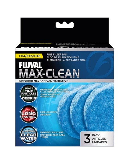 Fluval Fine FX5/6 Filter Pad - 6.5" Diameter (3 Pack)