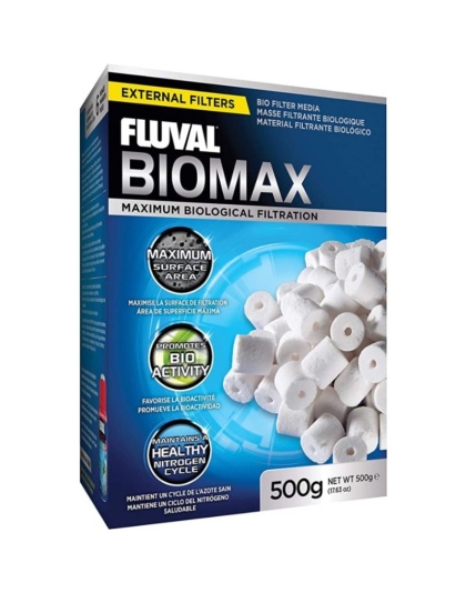 Fluval BIOMAX Bio Rings Filtration Media - 500 Grams - 17 oz