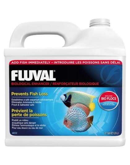 Fluval Biological Enhancer Aquarium Supplement - 67 oz (2.1 qt)
