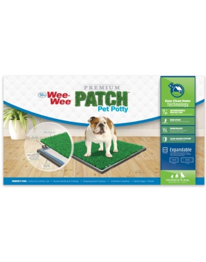 Four Paws Wee Wee Patch Indoor Potty 24.5"L x 25.7"W - 1 count