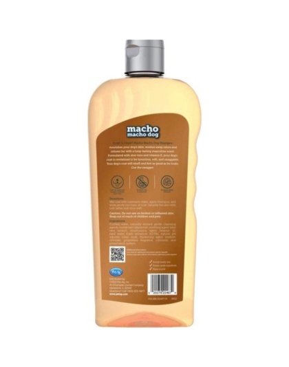 Fresh n Clean Macho Macho Masculine Dog Shampoo - 18 oz