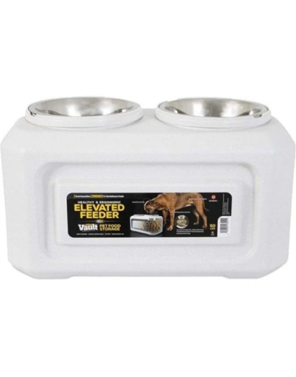 Gamma2 Elevated Dog Feeder with Storage - 1 count