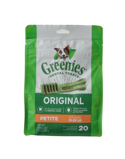 Greenies Petite Dental Dog Treats - 20 count