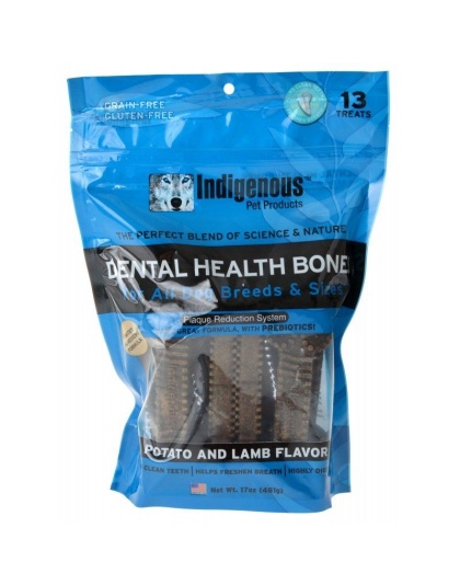 Indigenous Dental Health Bones - Potato & Lamb Flavor - 13 Count