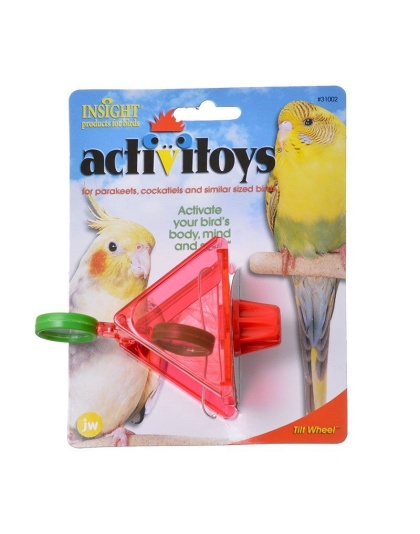 JW Insight Tilt Wheel Bird Toy - Tilt Wheel Bird Toy