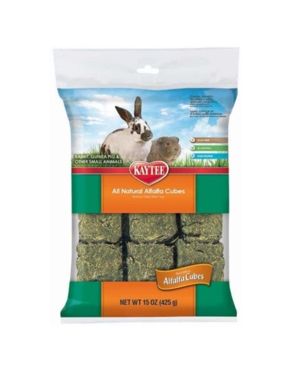 Kaytee Natural Alfalfa Cubes - 15 oz