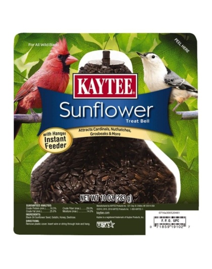 Kaytee Sunflower Treat Bell - 10 oz