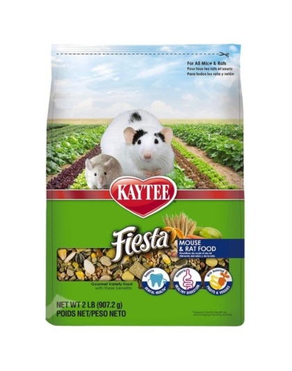 Kaytee Fiesta Mouse & Rat Food - 2 lbs