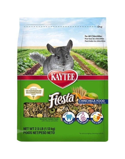 Kaytee Fiesta Chinchilla Food - 2.5 lbs