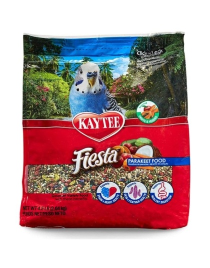 Kaytee Fiesta Parakeet Food - 2 lbs