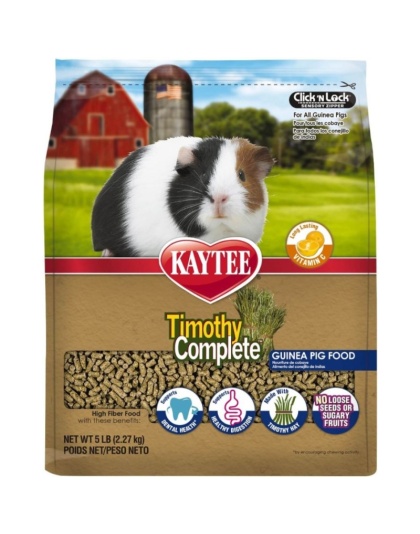 Kaytee Timothy Complete Guinea Pig Food - 5 lbs