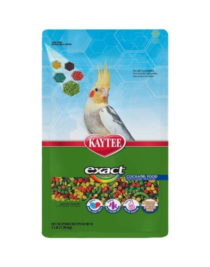 Kaytee Exact Rainbow Daily Diet - Cockatiel - 3 lbs