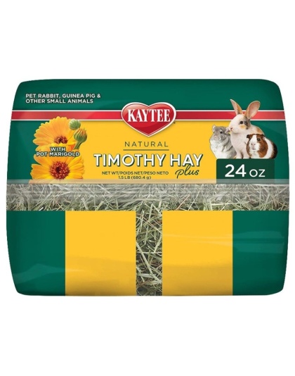 Kaytee Timothy Hay Plus Marigolds - 24 oz