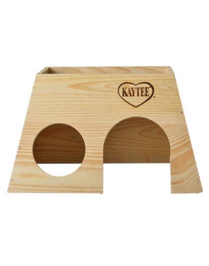 Kaytee Woodland Get A Way House - X-Large Rabbit (14"L x 10.35"W x 8.25"H)