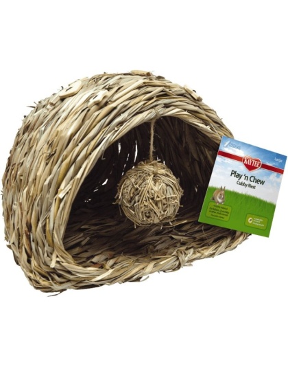 Kaytee Play 'n Chew Cubby Nest - Large 1 count