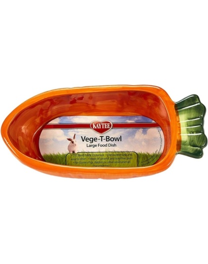 Kaytee Veg-T-Bowl - Carrot - 7.5" Long