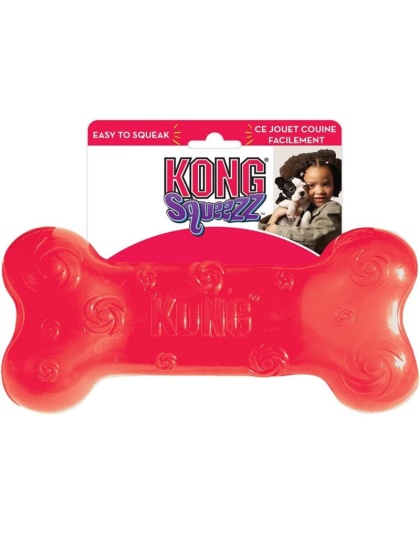 KONG Squeezz Bone Dog Toy - Large