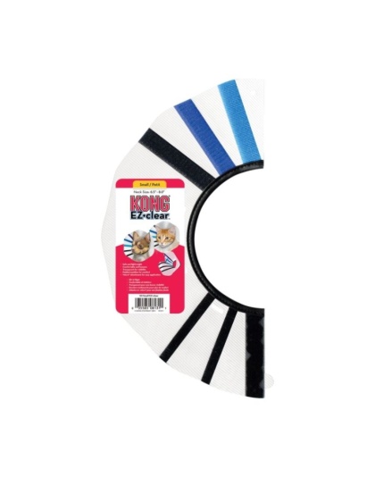 KONG EZ-Clear Elizabethan Collar - Small (6.5"-8" Neck - 3.5" Deep)
