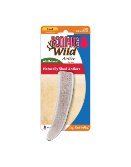 KONG Wild Split Elk Antler Dog Chew - Small (Dogs up to 30 lbs)