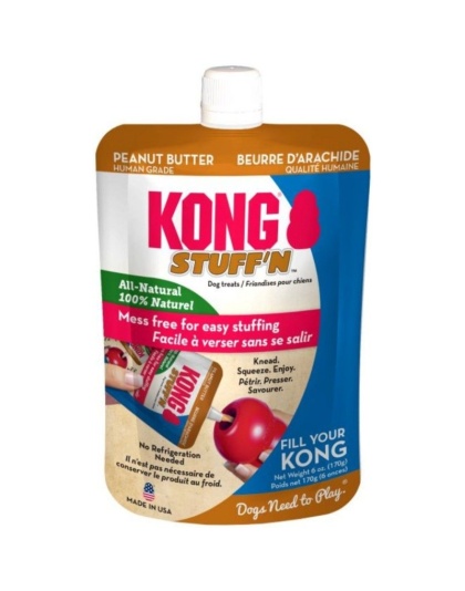 KONG Stuff'N All Natural Peanut Butter for Dogs - 6 oz
