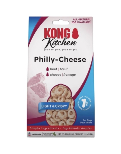 KONG Kitchen Philly Cheese Dog Treat - 4 oz