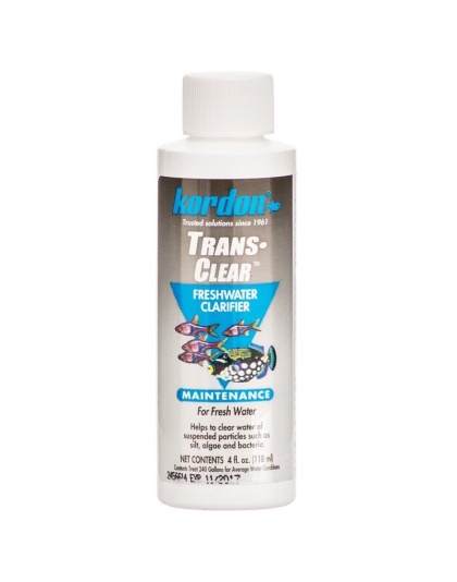 Kordon Transclear Water Clarifier for FreshWater Aquariums - 4 oz