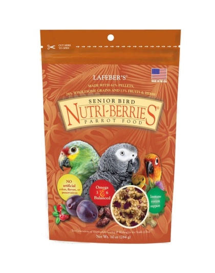 Lafeber Senior Bird Nutri-Berries Parrot Food - 10 oz