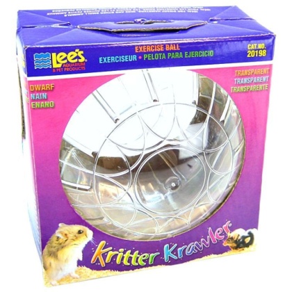 Lees Kritter Krawler - Clear - Mini - 3" Diameter