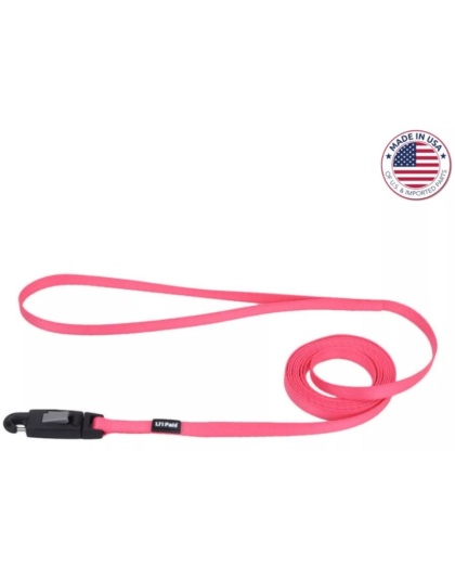 Li'l Pals Nylon Lead - Neon Pink - 6' Long x 5/16" Wide