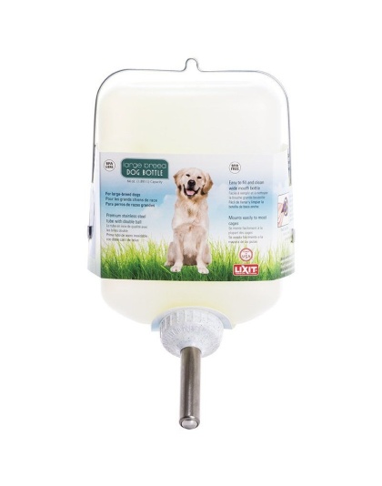 Lixit Plastic Dog Water Bottle with Tube - 64 oz